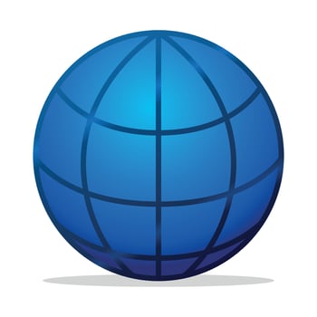 Internet Globe Grid Gradient vector