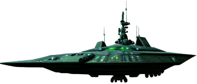 Spaceship alien galaxy fleet, png