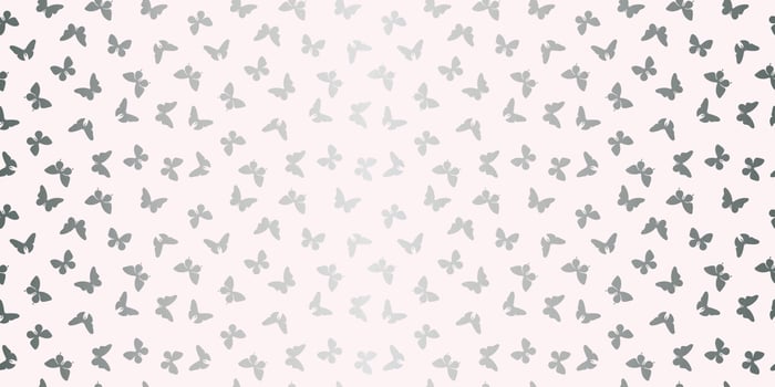 Vector butterfly seamless repeat pattern wallpaper, background with butterflies