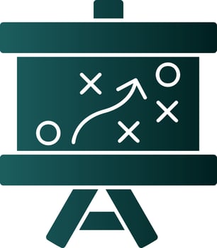 Contra Strategy Vector Icon Design