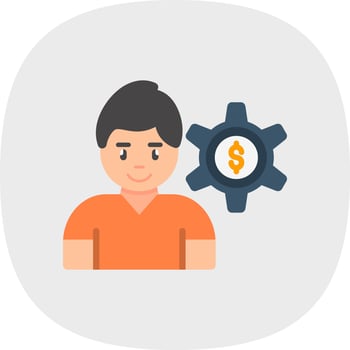 Creator Economy Vector Icon Design