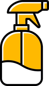 Spray Bottle Creative Icon Design vector