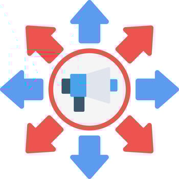 Advertising Submission Vector Icon Design