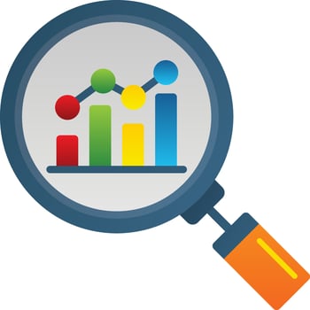 Market Research Vector Icon Design