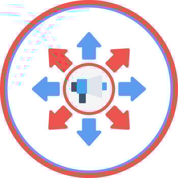 Advertising Submission Vector Icon Design