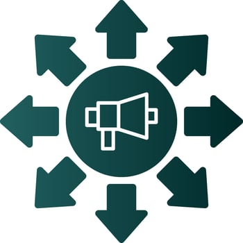 Advertising Submission Vector Icon Design