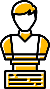 Sculpture Creative Icon Design vector