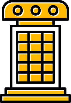Call Box Creative Icon Design vector