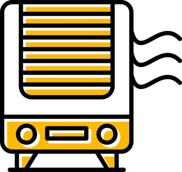Air Purifier Creative Icon Design vector