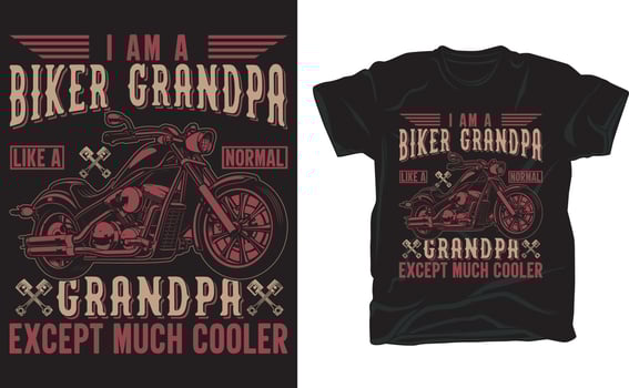 Best Biker t-shirt design vector