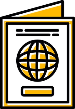Passport Creative Icon Design vector