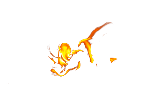 Fire flame texture. Burning material backdrop. Burn effect pattern. Blaze and torch wallpaper. Transparent background. png