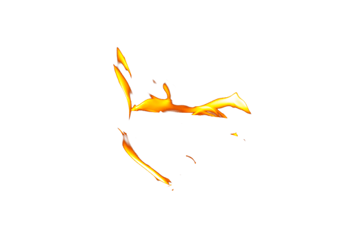 Fire flame texture. Burning material backdrop. Burn effect pattern. Blaze and torch wallpaper. Transparent background. png