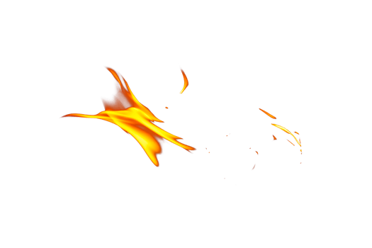 Fire flame texture. Burning material backdrop. Burn effect pattern. Blaze and torch wallpaper. Transparent background. png