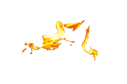 Fire flame texture. Burning material backdrop. Burn effect pattern. Blaze and torch wallpaper. Transparent background. png