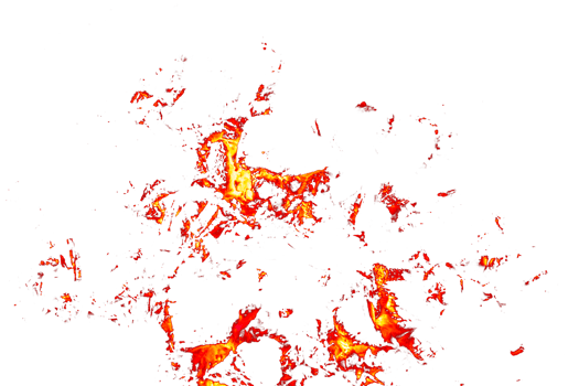 Fire flame texture. Burning material backdrop. Burn effect pattern. Blaze and torch wallpaper. Transparent background. png