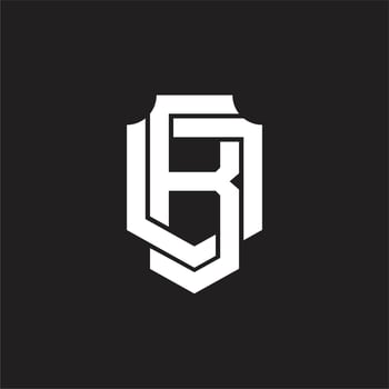 BD Logo monogram design template vector