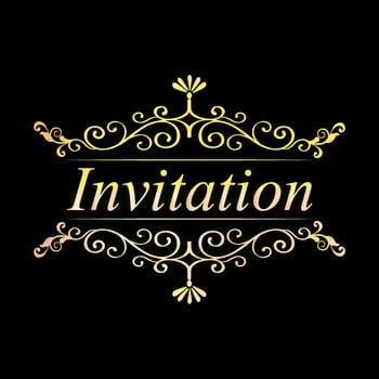 New vintage design template or floral design vector