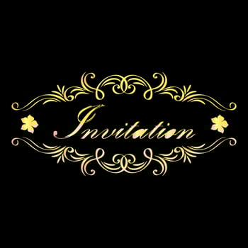 New vintage design template or floral design vector