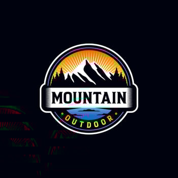 Mountain Logo Design vector