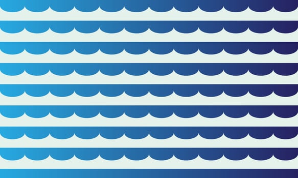 Blue Wave Background Design Vector Background for Business presentation