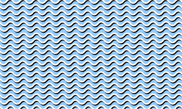 water background with papercut effect. Vector illustration