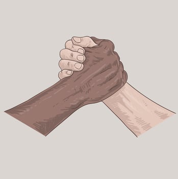 Friendship, Believe and Promise vector