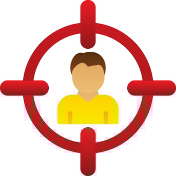 Head Hunter Male Vector Icon Design