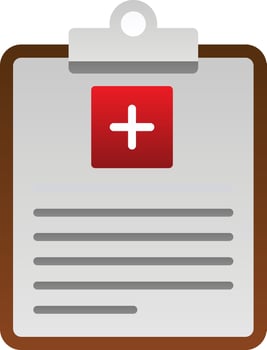 Health Plan Vector Icon Design