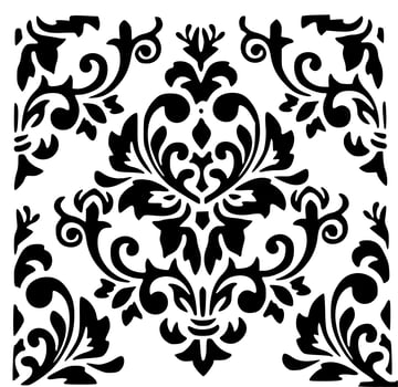 Black and white laser cut out designs vector