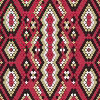 Snake Skin Seamless Pattern vector