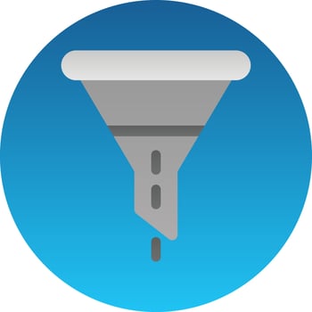Funnel Vector Icon Design