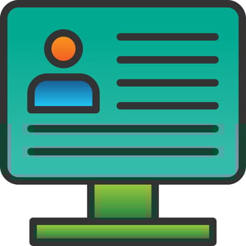 Account Vector Icon Design