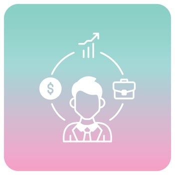 Stock Market Advisor Which Can Easily Modify Or Edit vector