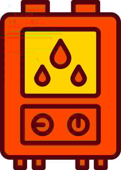 Water Boiler Vector Icon
