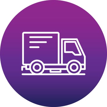 Delivery Truck Vector Icon