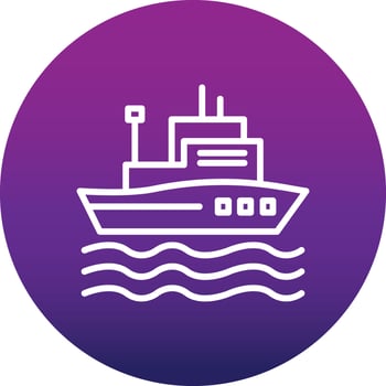 Ship Vector Icon