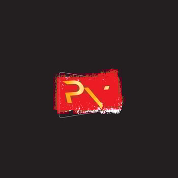 PV Text Logo vector