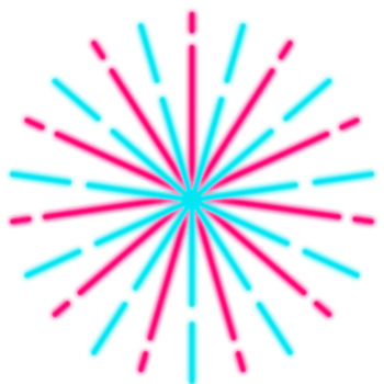Glowing firework neon, firework burst, Sparkling firework neon png