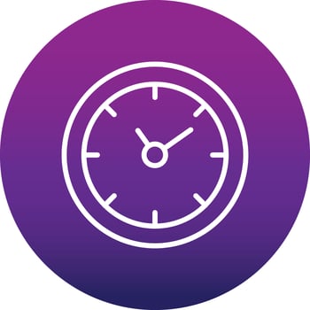 Clock Vector Icon
