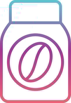 Coffee Bag Vector Icon