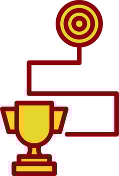 Long Range Planning Vector Icon Design