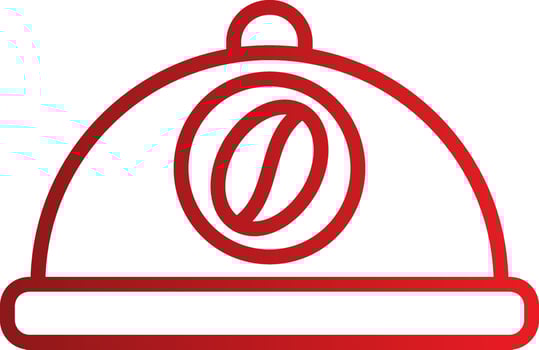 Food Tray Vector Icon