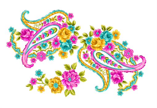 Abstract metallic flower design background,Digital flower painting,Floral textile design material,Flower Illustration,Embossed flower pattern,PNG flower images,Transparent decorative floral design png