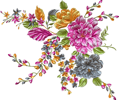Abstract metallic flower design background,Digital flower painting,Floral textile design material,Flower Illustration,Wedding flower pattern,PNG flower images,Transparent decorative floral design png