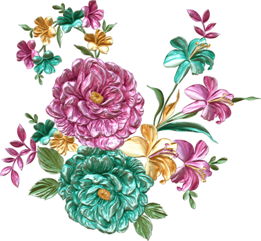 Abstract metallic flower design background,Digital flower painting,Floral textile design material,Flower Illustration,Wedding flower pattern,PNG flower images,Transparent decorative floral design png