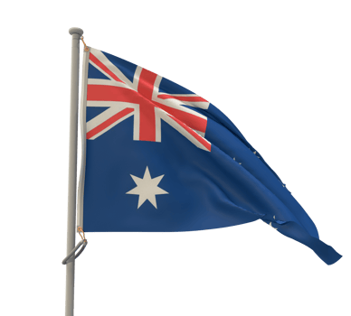 Australia map waving flag country national 26 twenty six day january freedom politic government democratic travel beach happy holiday celebration festival sydney patriotic promotion.3d render png