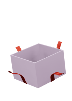 Valentine's Christmas gift. Birthday gift with love open lid. Happy celebration present icon. 3D rendering png