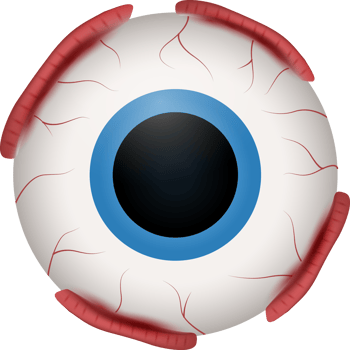 Eyeball of human . Realistic design . png