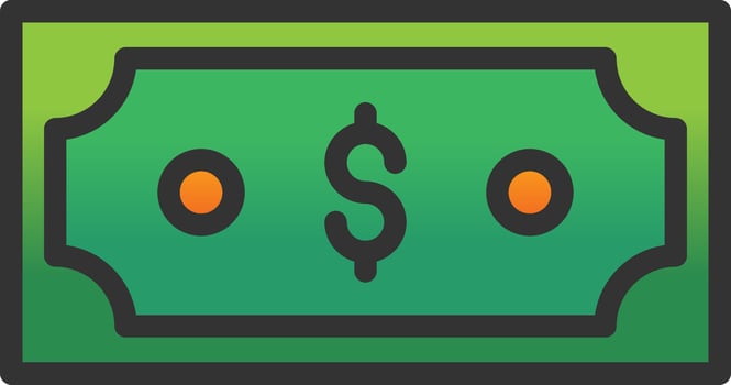 Money Vector Icon Design